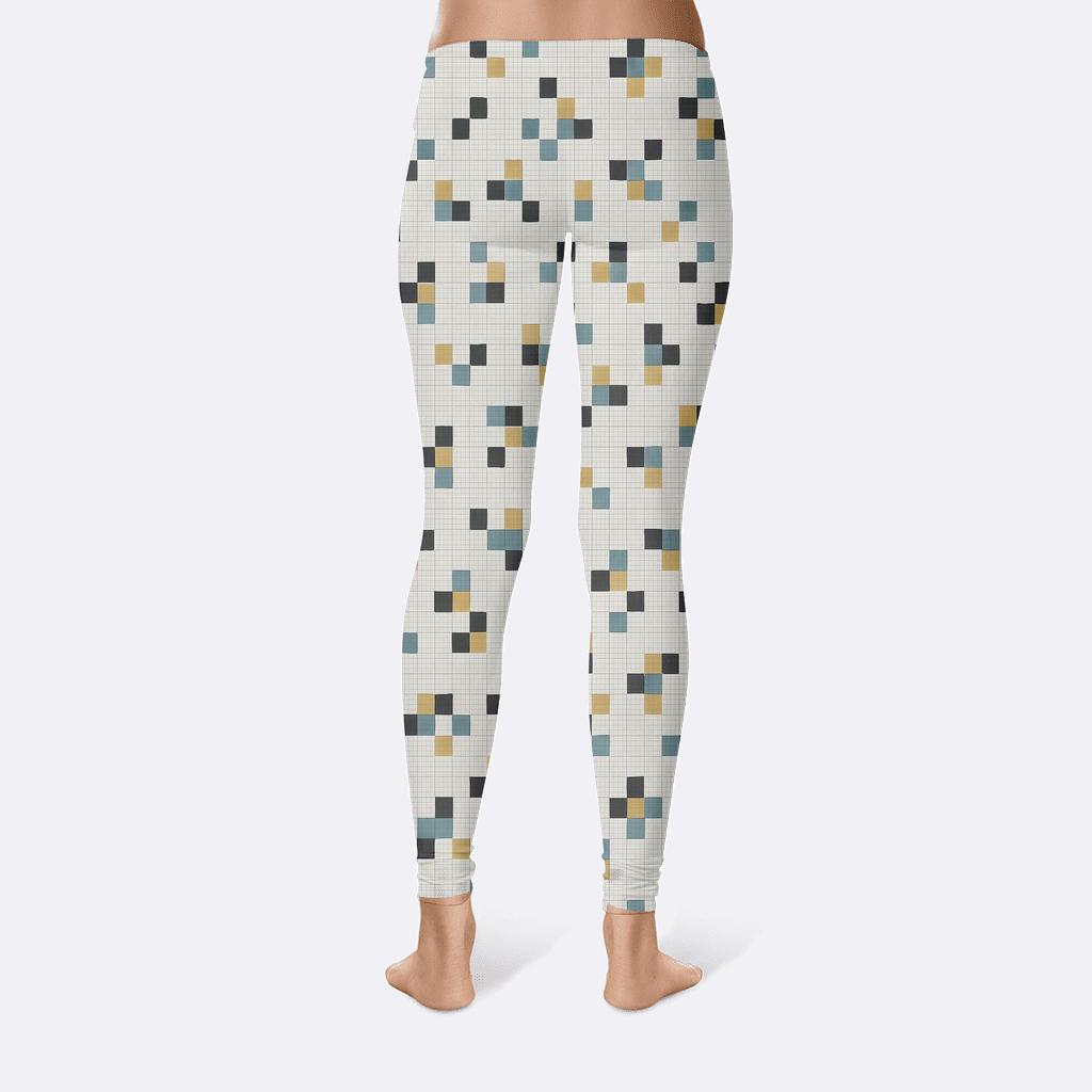 Microgrid Noise Field stylish workout leggings