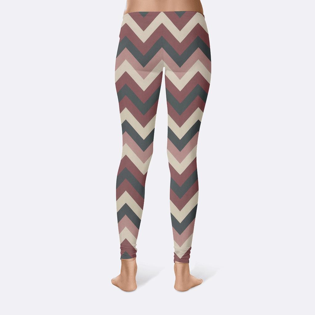 Chevron Echo Cascade custom leggings