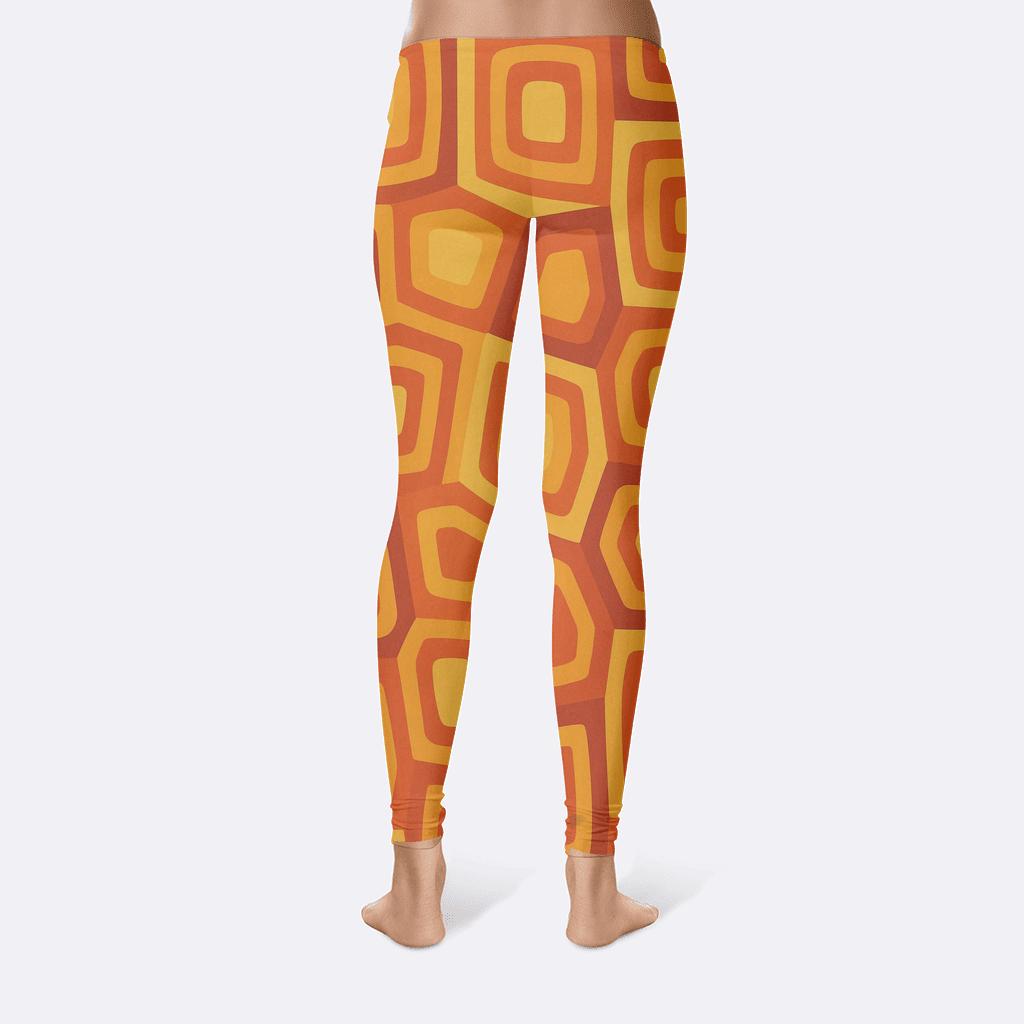 Solar Band Tessellation soft cotton leggings