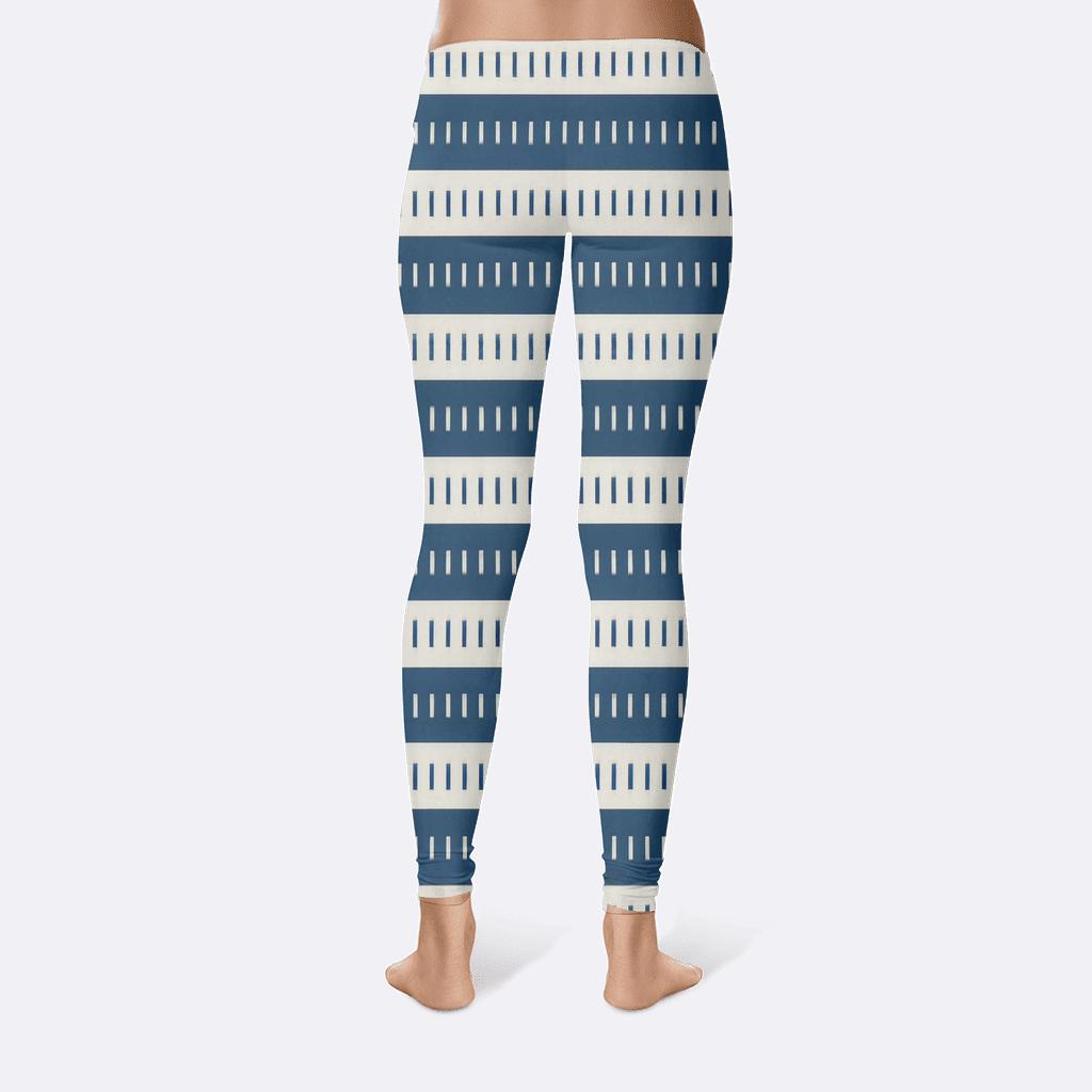 Pulsar Stripe Modulation comfortable yoga leggings
