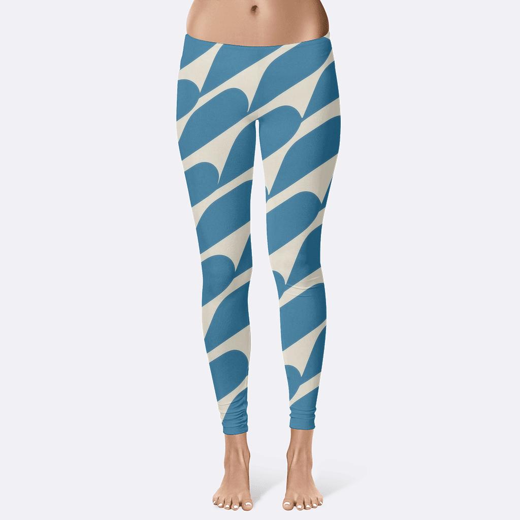 Comet Trail Tessellation soft cotton leggings