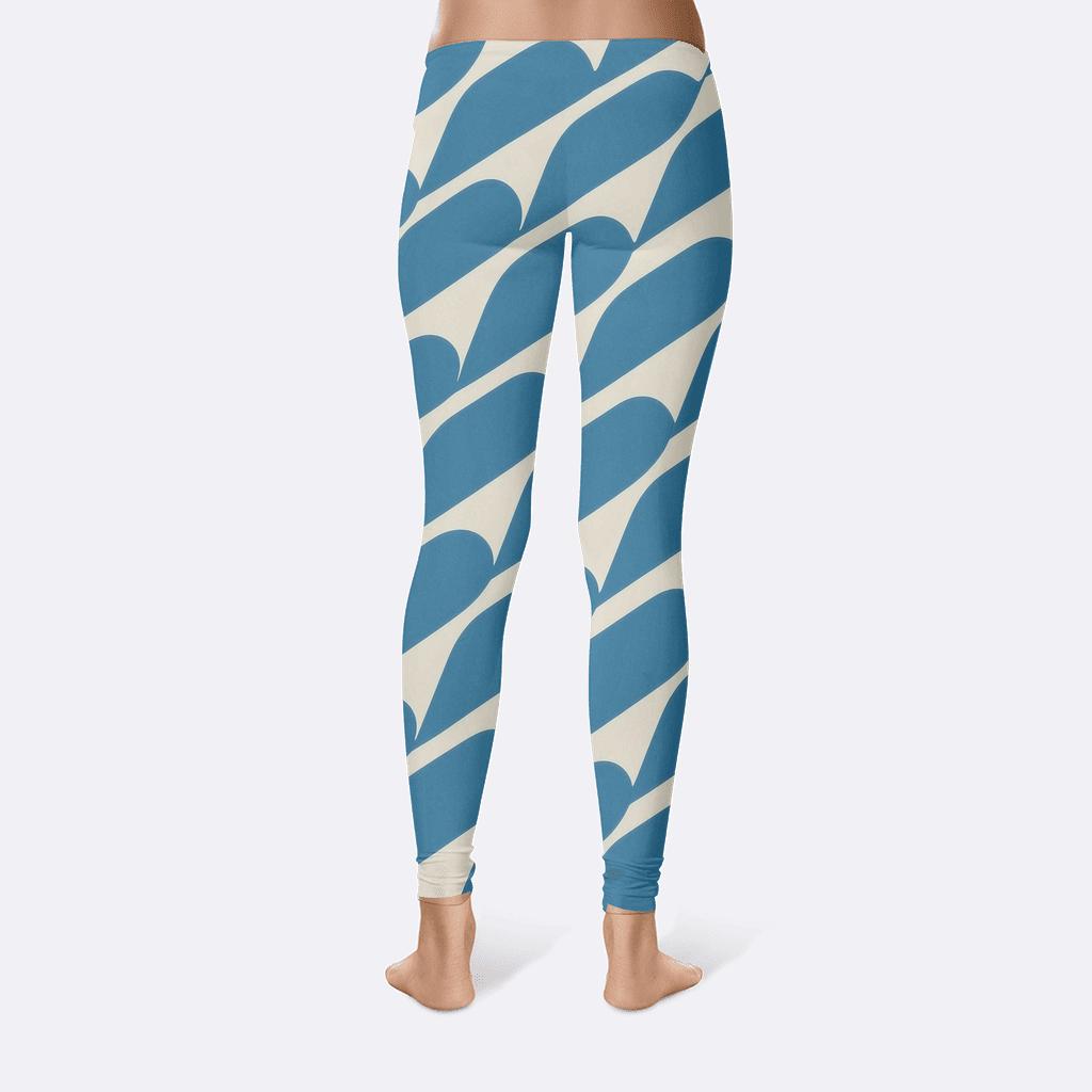 Comet Trail Tessellation soft cotton leggings