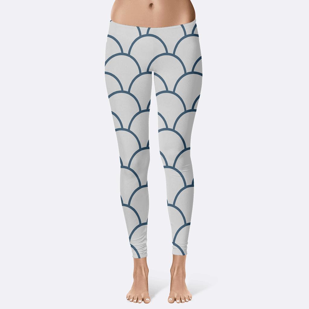 Orbit Line Step Repeat custom leggings