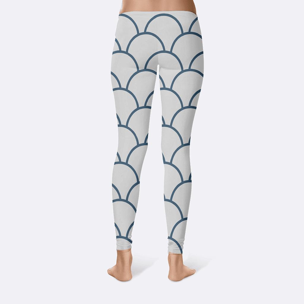 Orbit Line Step Repeat custom leggings