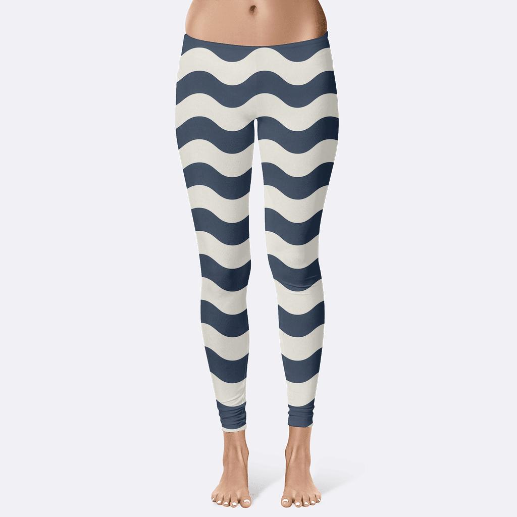 Sinewave Stripe Matrix stylish workout leggings