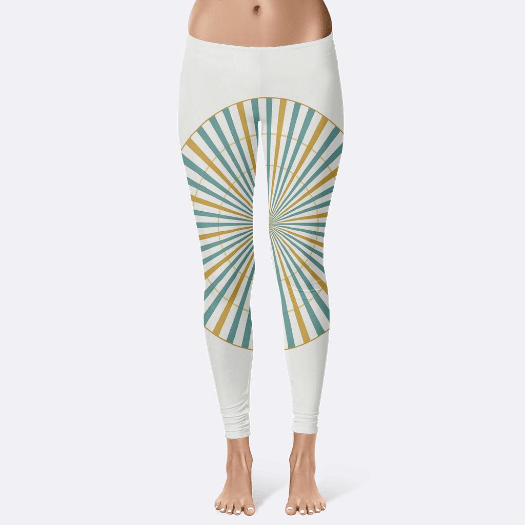 Radial Line Register stylish workout leggings