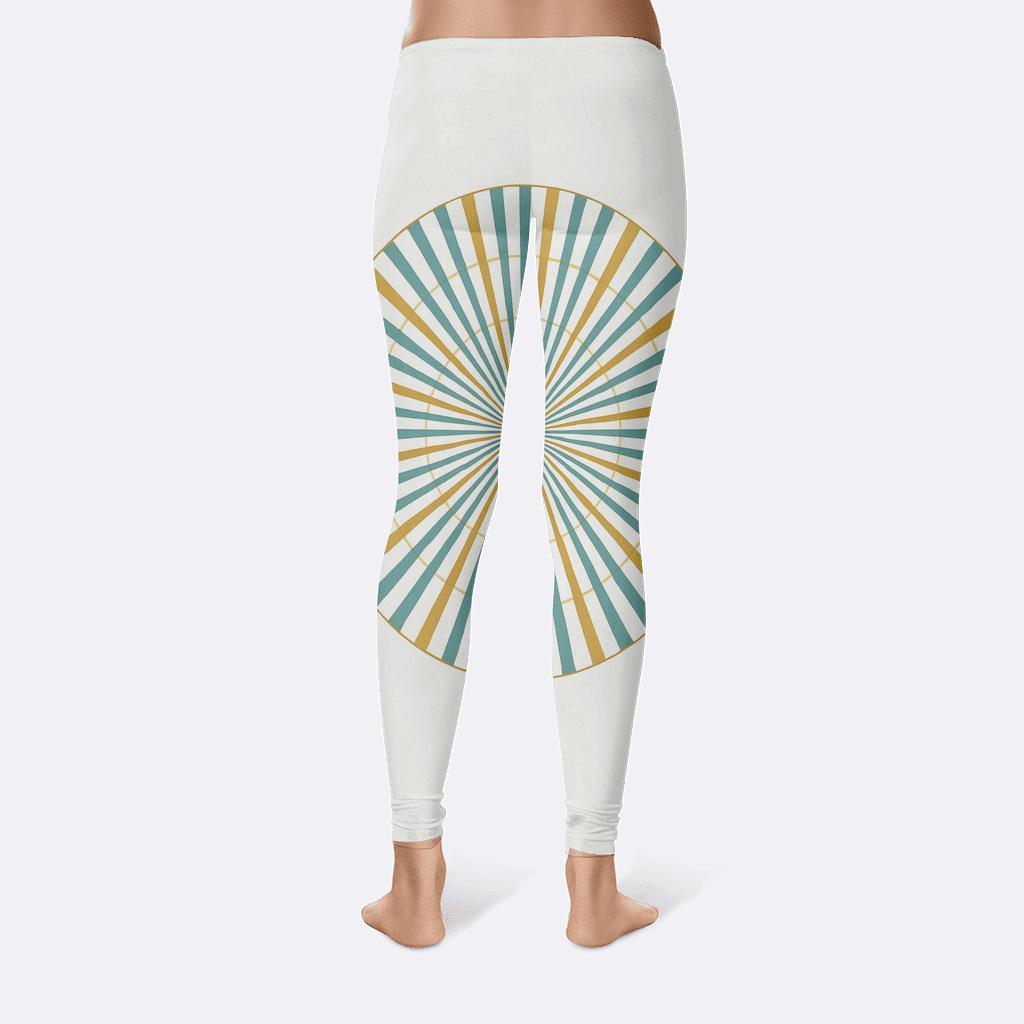 Radial Line Register stylish workout leggings