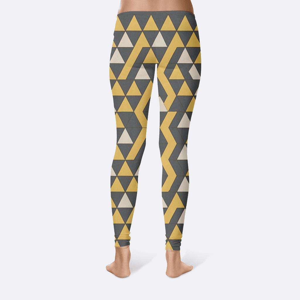 Triangular Flip Tessellation unique fashion leggings