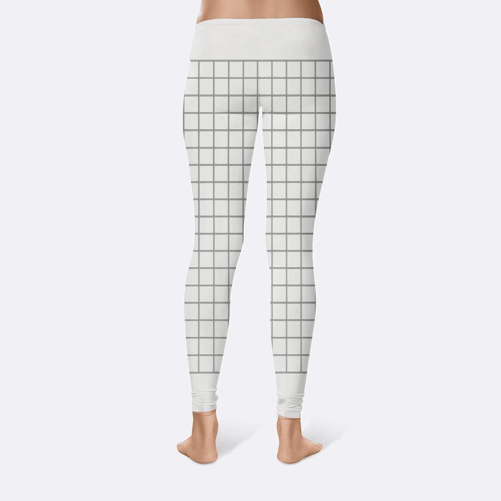 Quadrant Grid Shift trendy athletic leggings