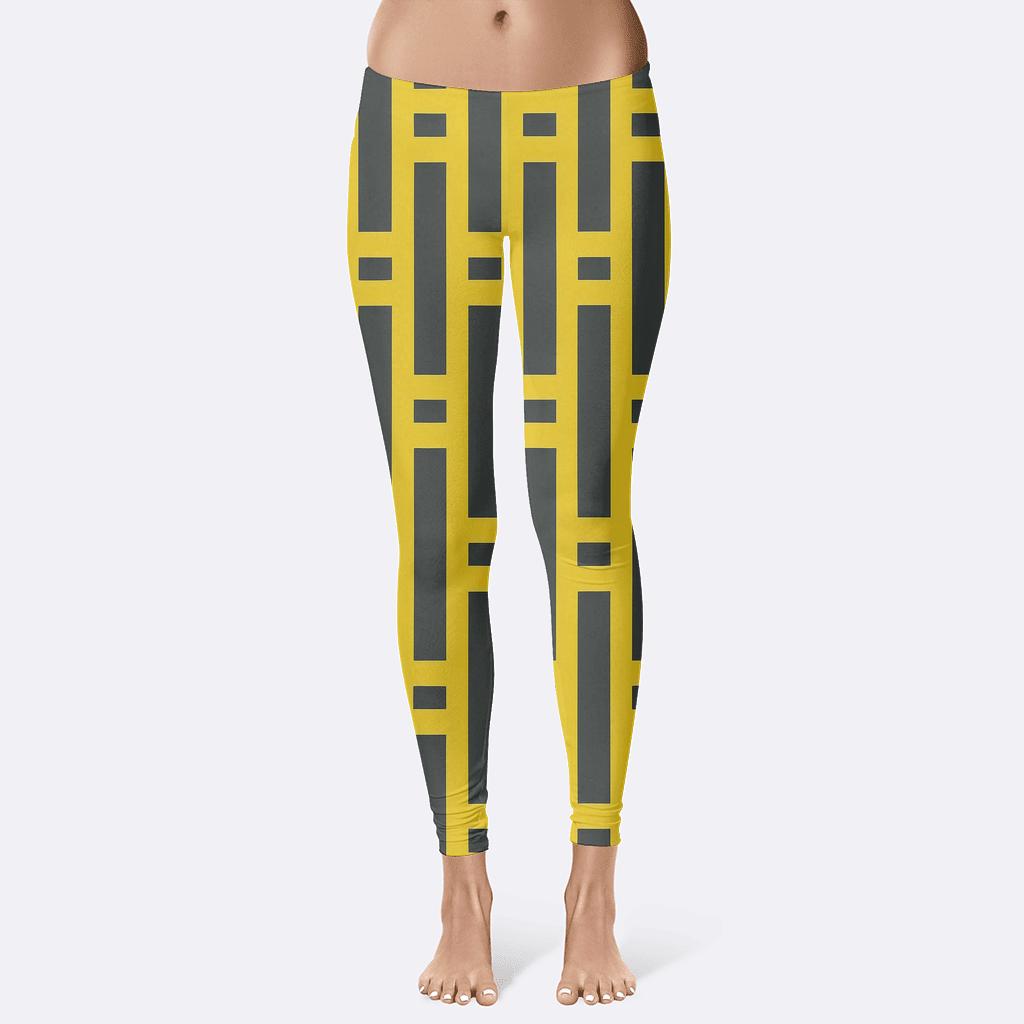 Binary Star Stripe Logic soft cotton leggings