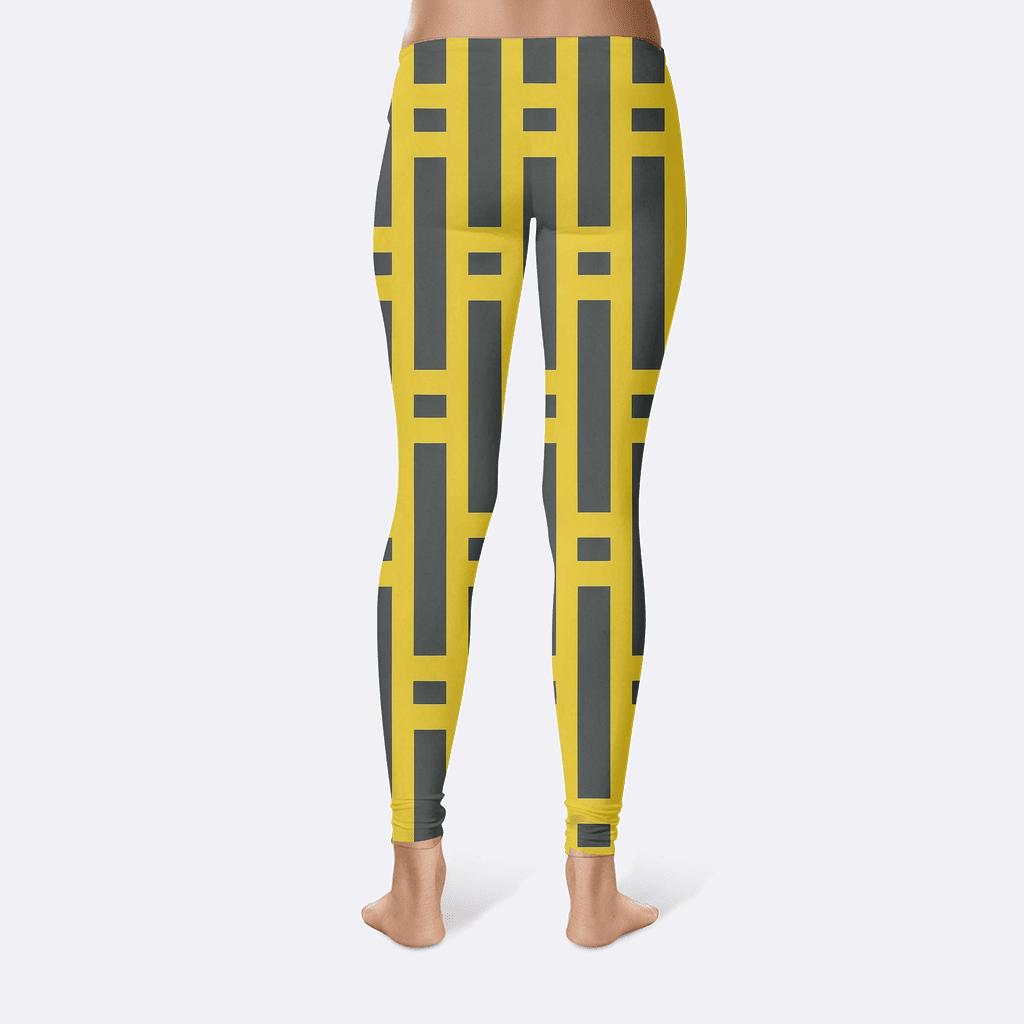 Binary Star Stripe Logic soft cotton leggings