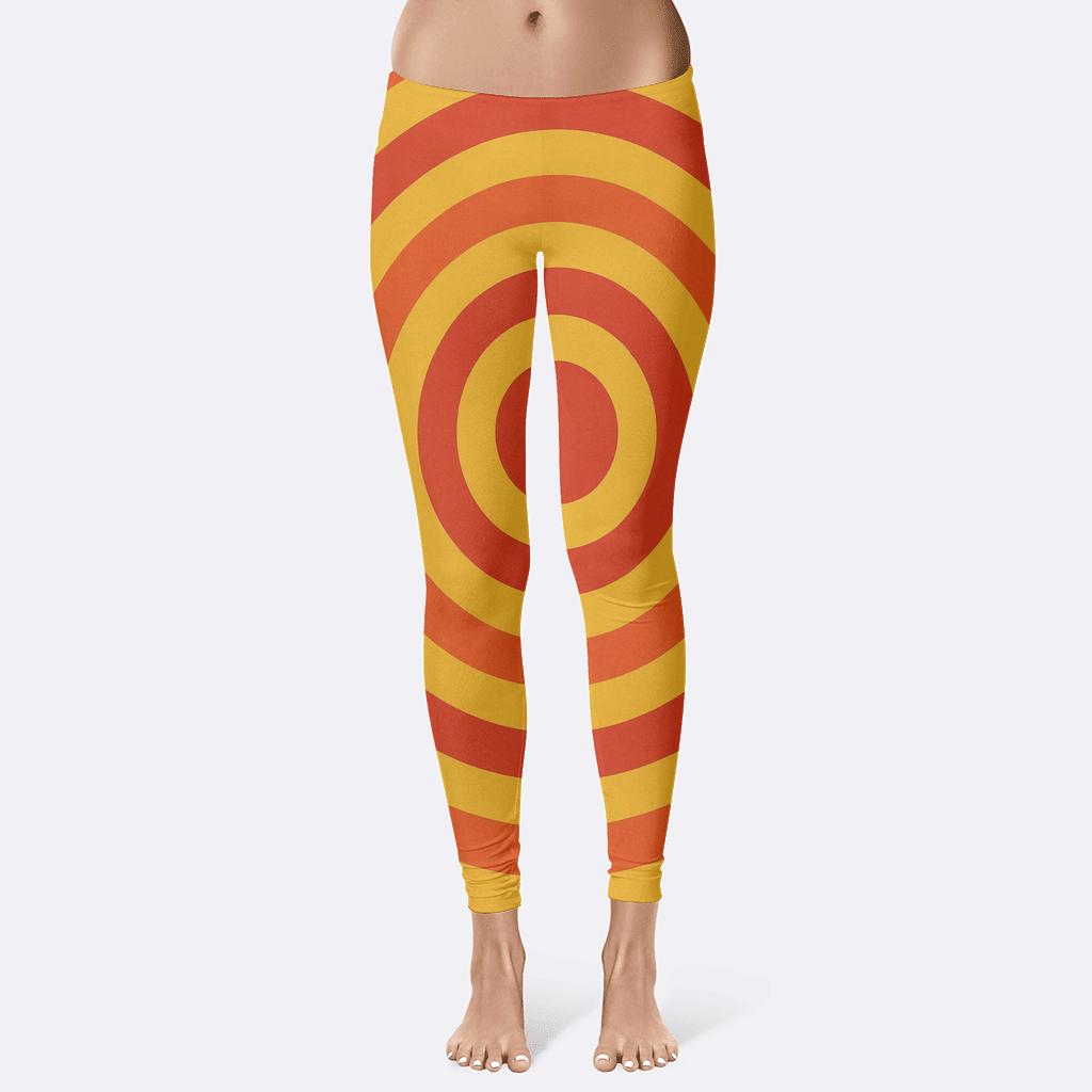 Solar Flare Radiant Bands stylish workout leggings