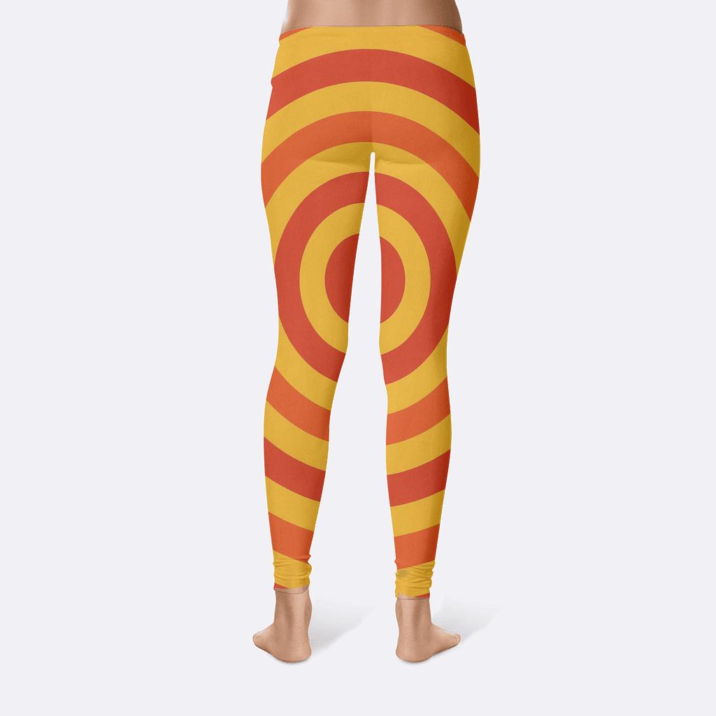 Solar Flare Radiant Bands stylish workout leggings