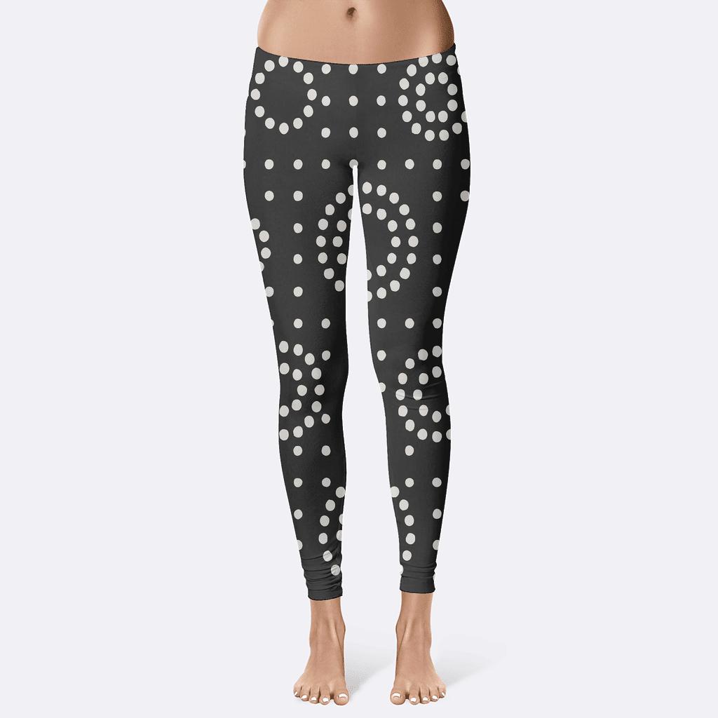 Stellar Dot Matrix Rings unique fashion leggings
