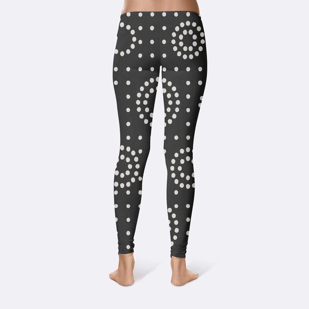 Stellar Dot Matrix Rings unique fashion leggings