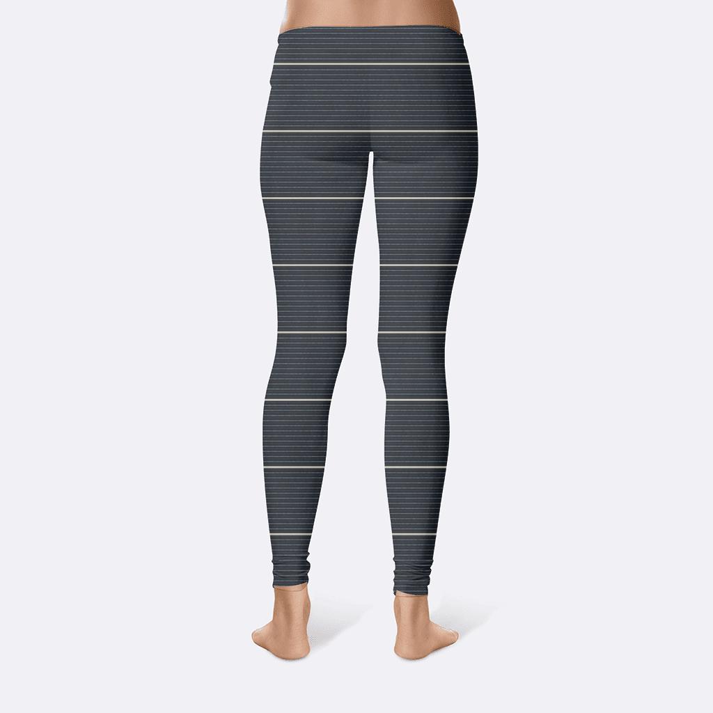 Deep Space Line Noise soft cotton leggings