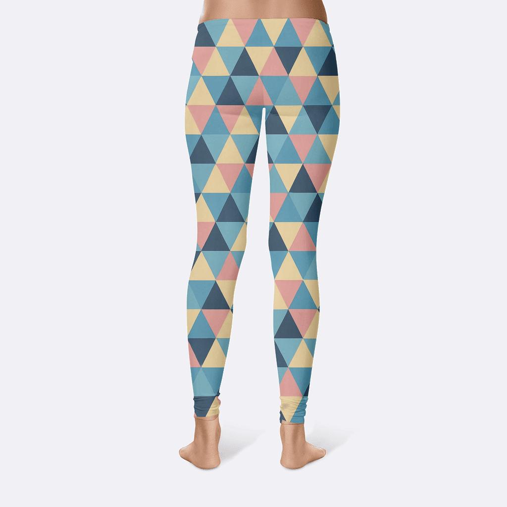 Interstellar Triangle Mesh unique fashion leggings