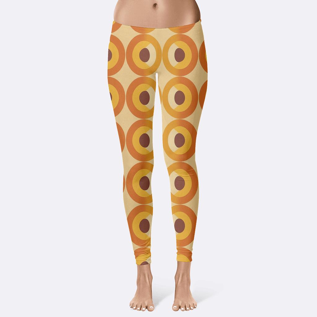 Solar Band Radials high-waist leggings