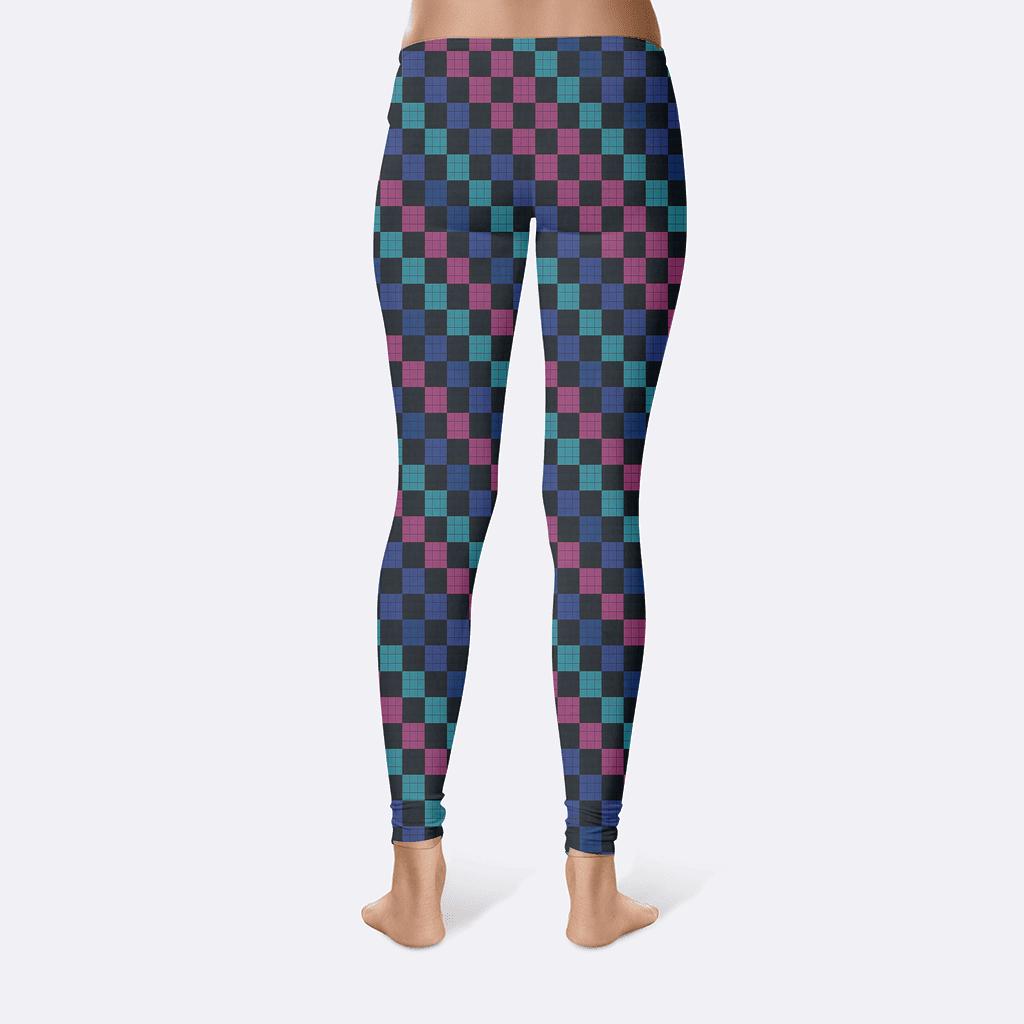Nebula Pixel Lattice custom leggings