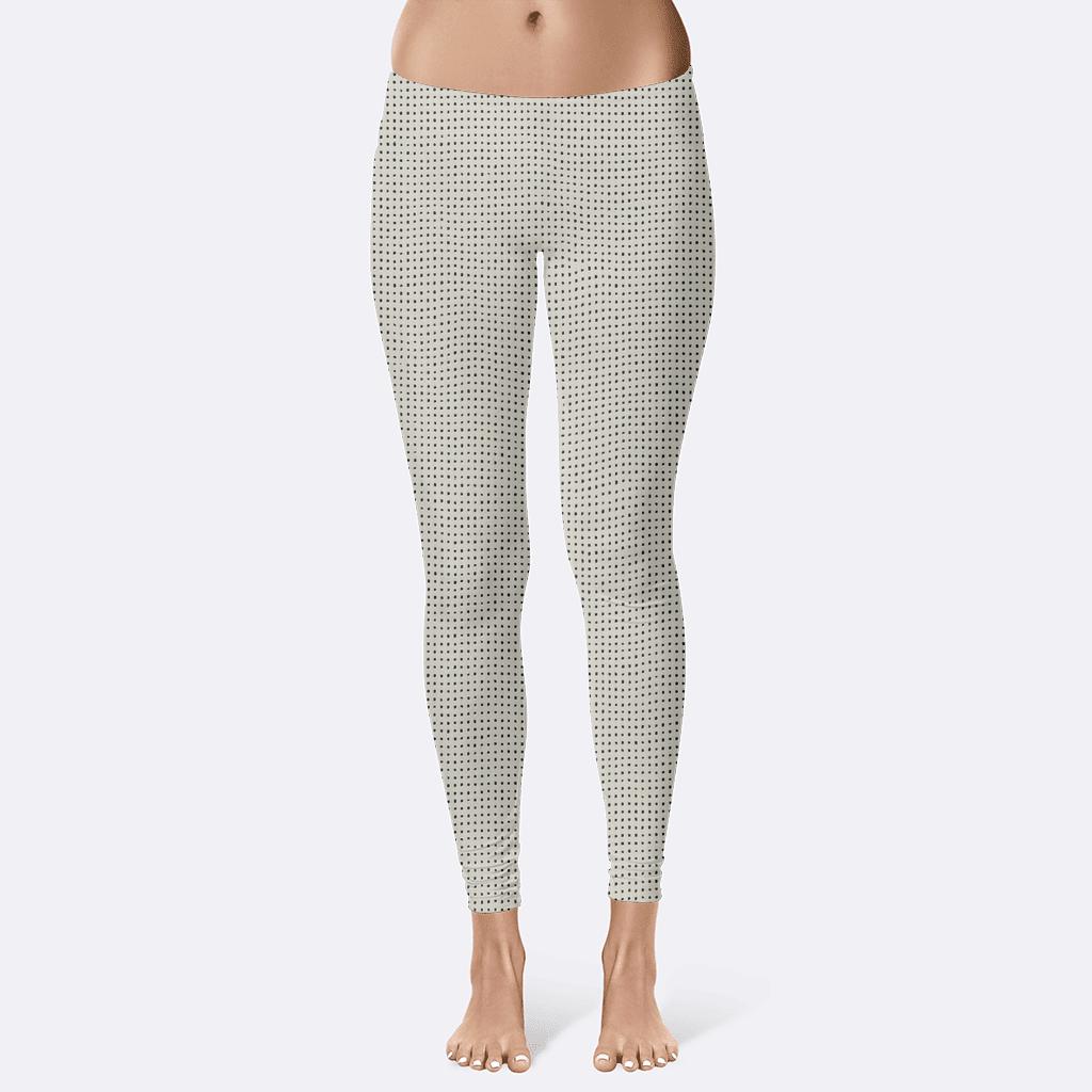Microdot Drift Field personalized print leggings