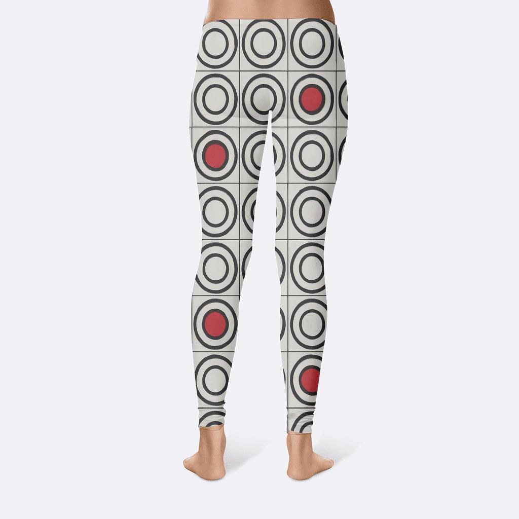 Void Ring Tessellation soft cotton leggings