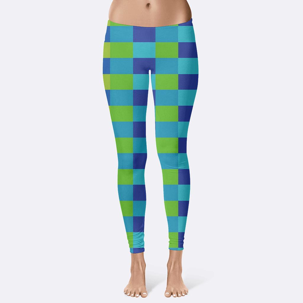 Aurora Band Interference comfortable yoga leggings