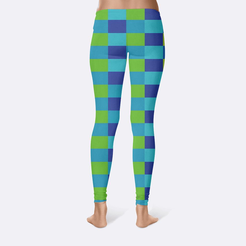 Aurora Band Interference comfortable yoga leggings