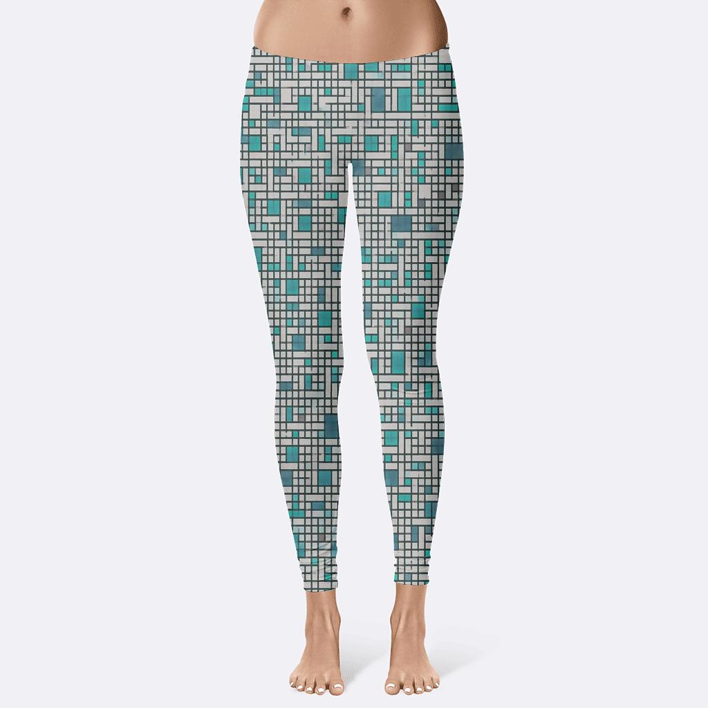 Ion Drift Microgrid stylish workout leggings