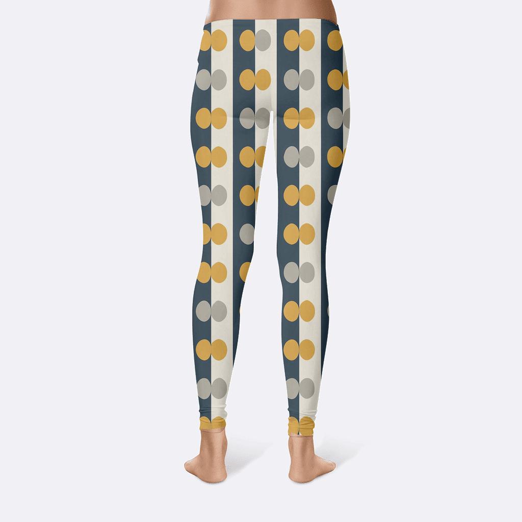 Binary Star Stripe Matrix high-waist leggings