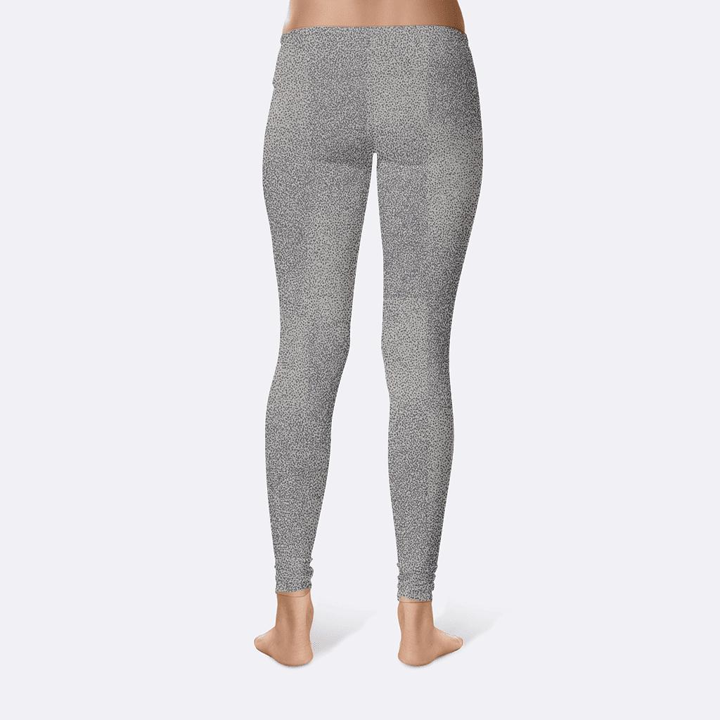 Microdot Nebula Dither Field designer patterned leggings