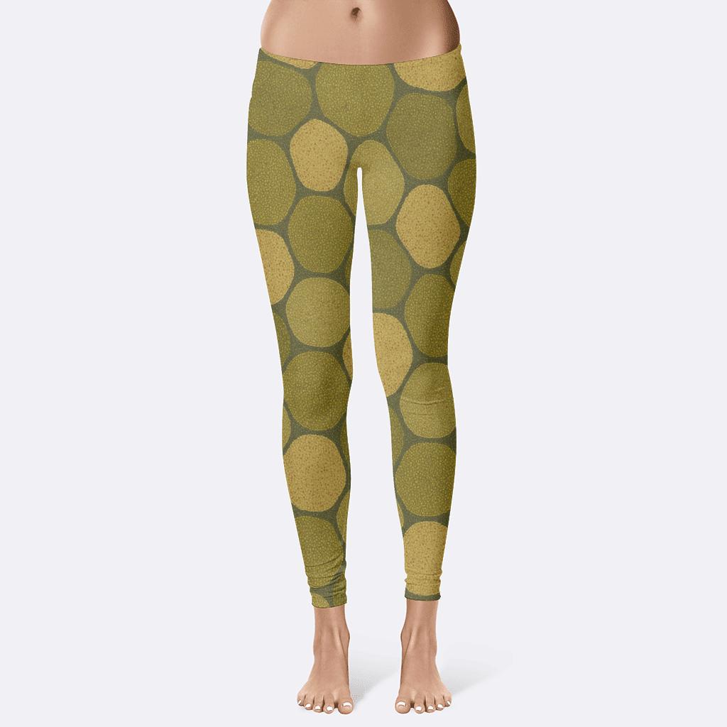 Microcell Foam Pixel Mosaic comfortable yoga leggings