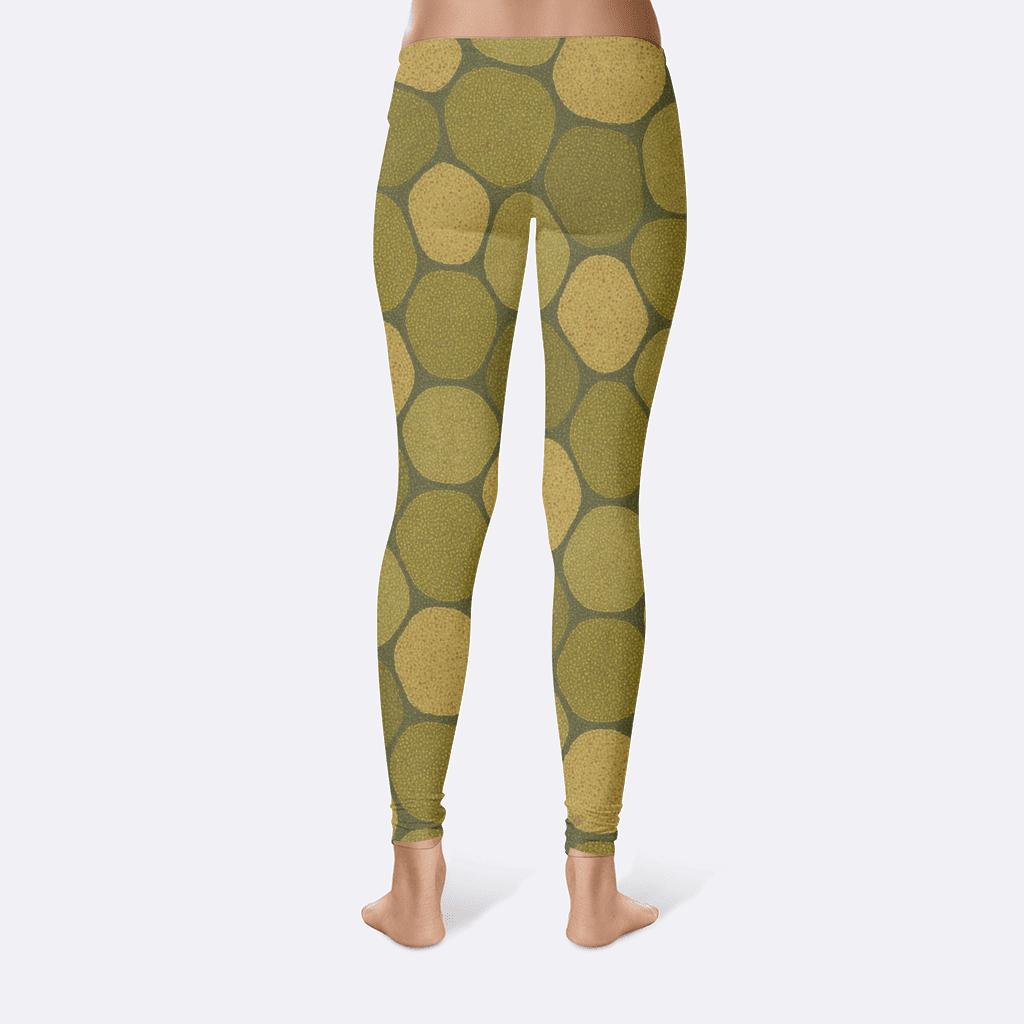 Microcell Foam Pixel Mosaic comfortable yoga leggings