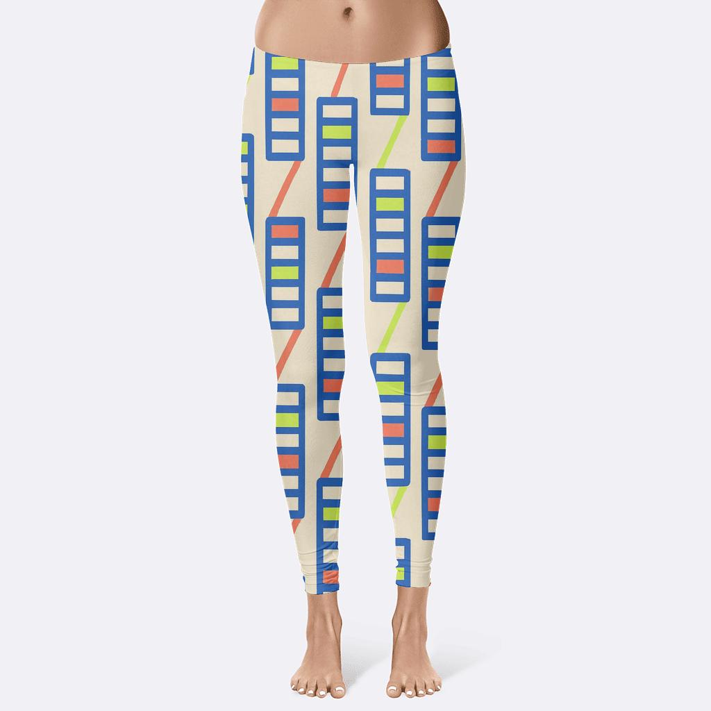 Prism Ladder Interleave stylish workout leggings