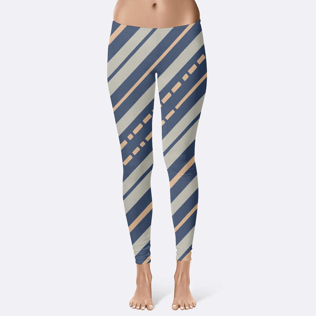 Comet Tail Stripe Relay unique fashion leggings