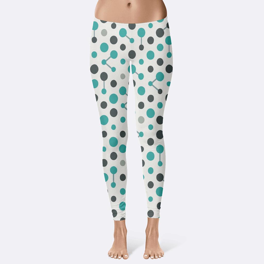 Ion Trail Dot Matrix personalized print leggings