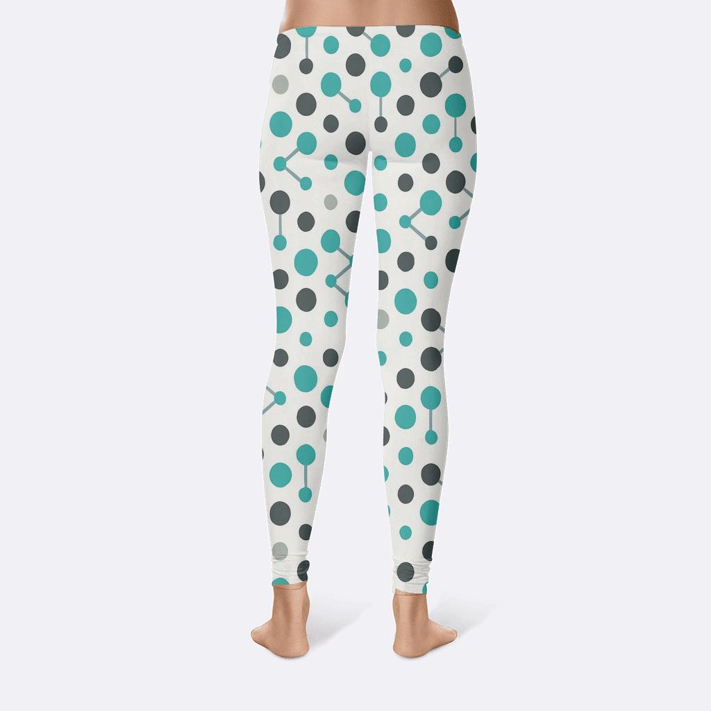 Ion Trail Dot Matrix personalized print leggings