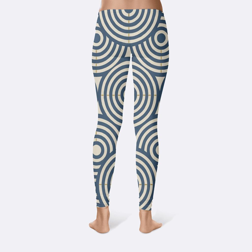 Radial Band Relay Wheels stylish workout leggings