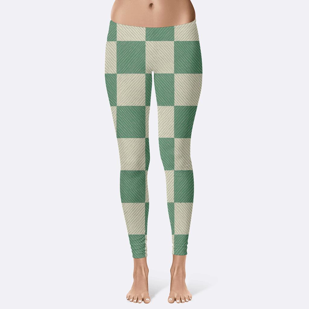 Crosshatch Rotation Study comfortable yoga leggings