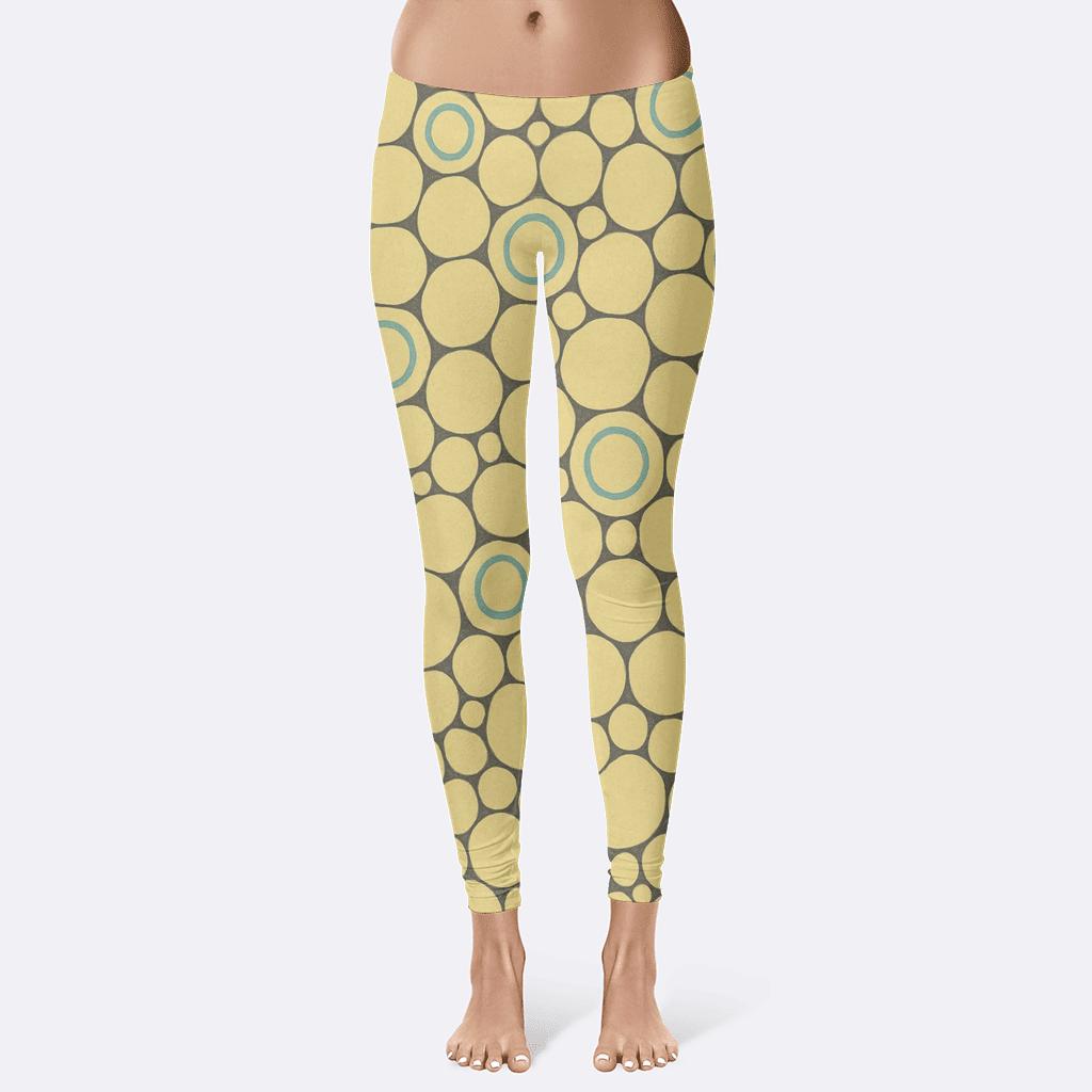 Foam Cell Contour Scatter designer patterned leggings