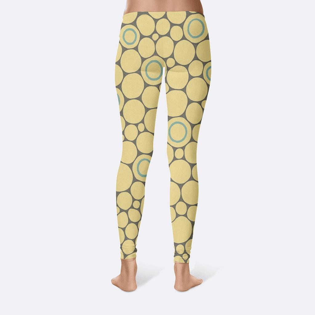 Foam Cell Contour Scatter designer patterned leggings