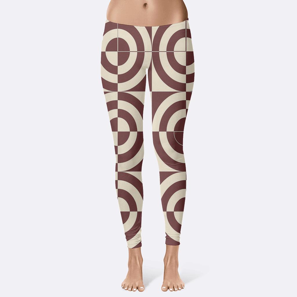 Radial Band Relay Tiles stylish workout leggings