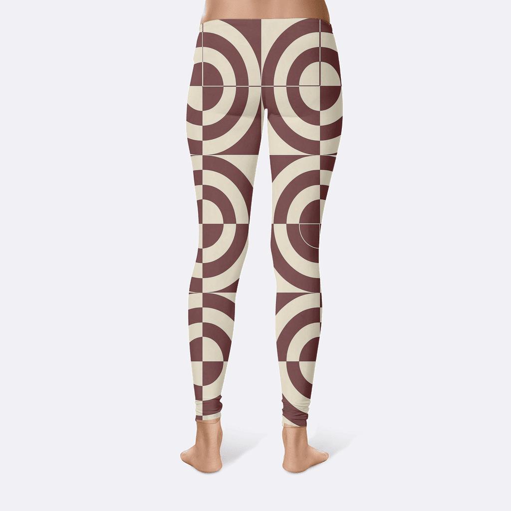 Radial Band Relay Tiles stylish workout leggings