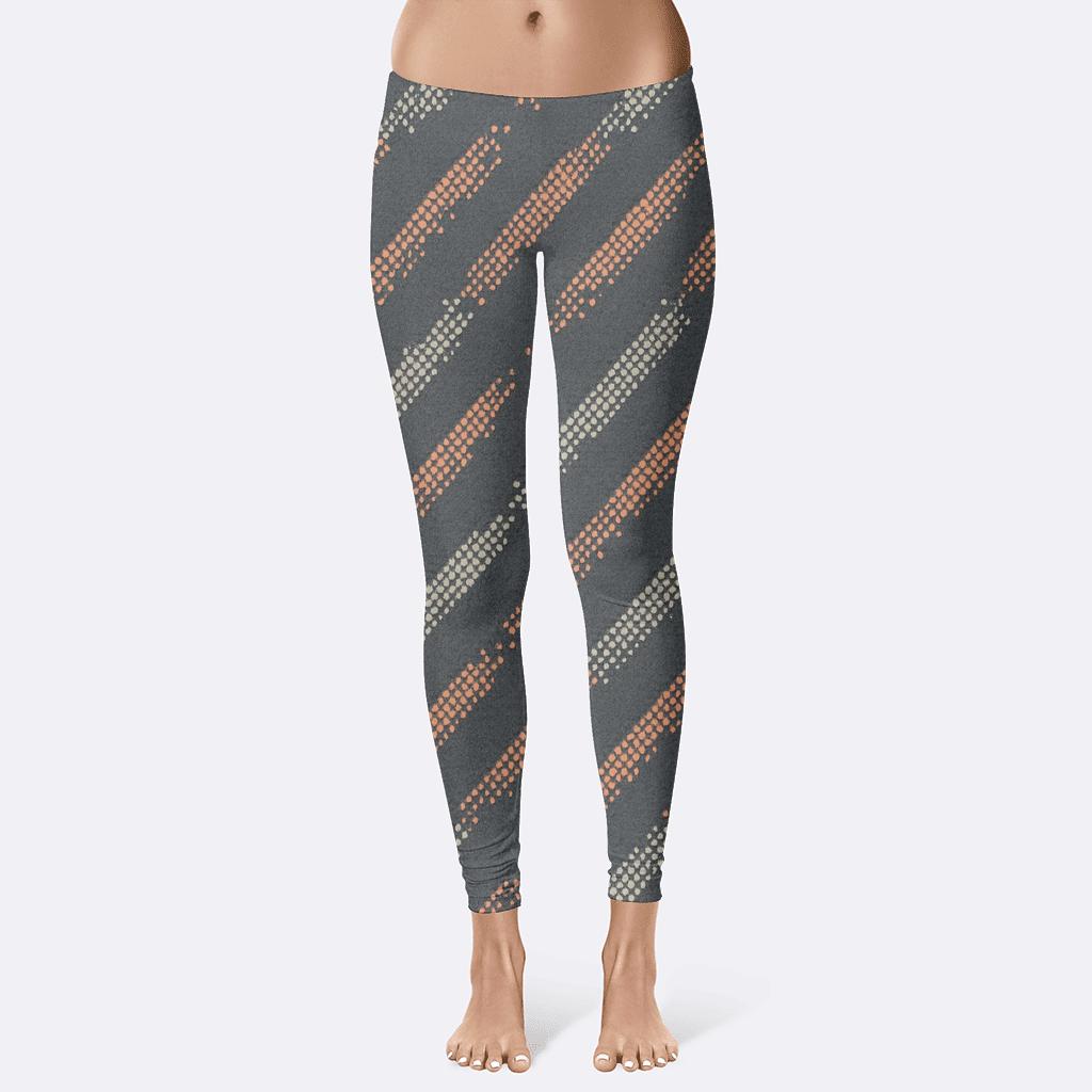 Pixel Comet Dither Field comfortable yoga leggings