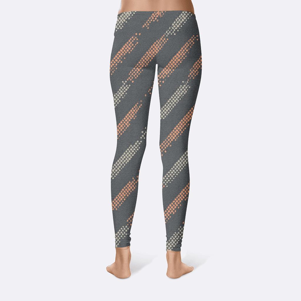 Pixel Comet Dither Field comfortable yoga leggings