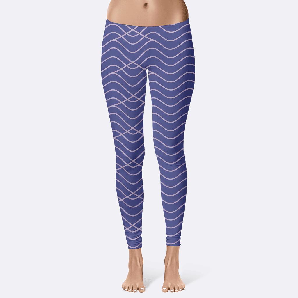 Sine Line Pack Lattice stylish workout leggings