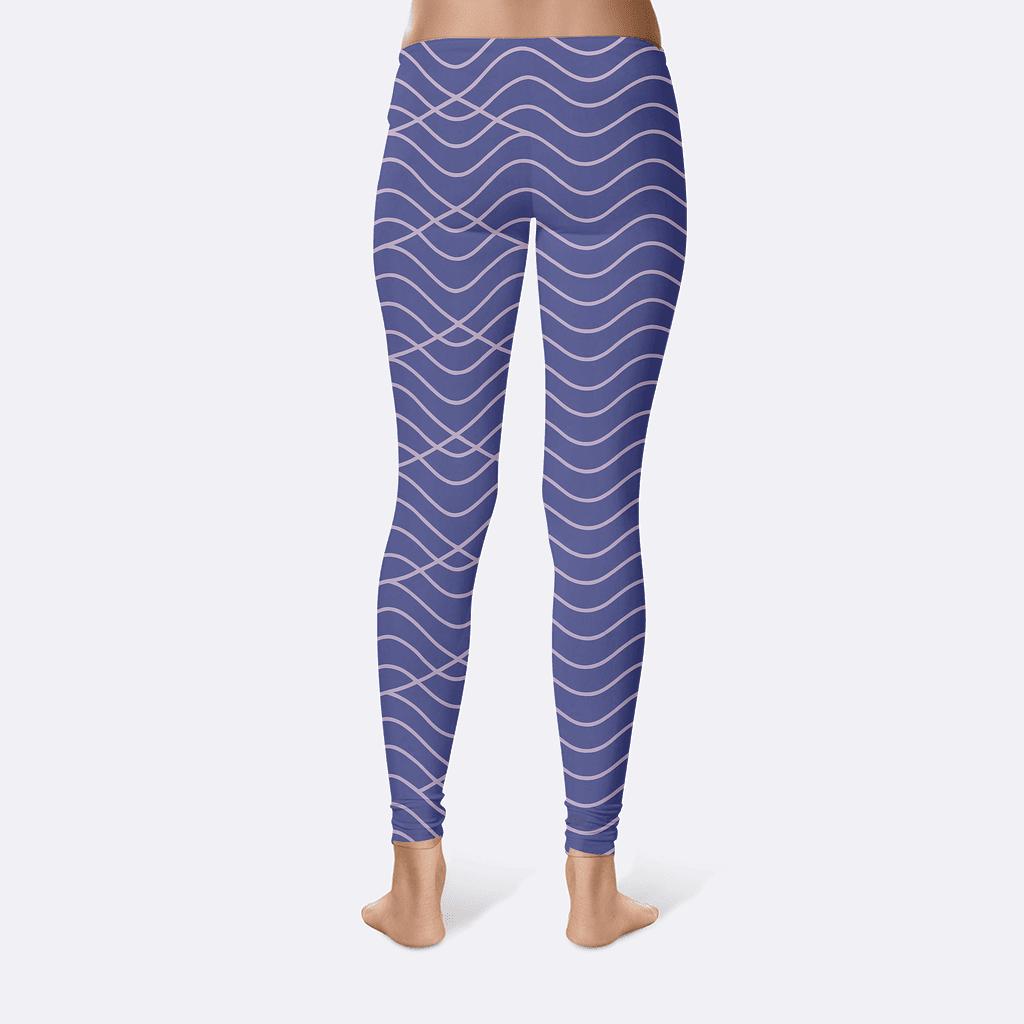 Sine Line Pack Lattice stylish workout leggings