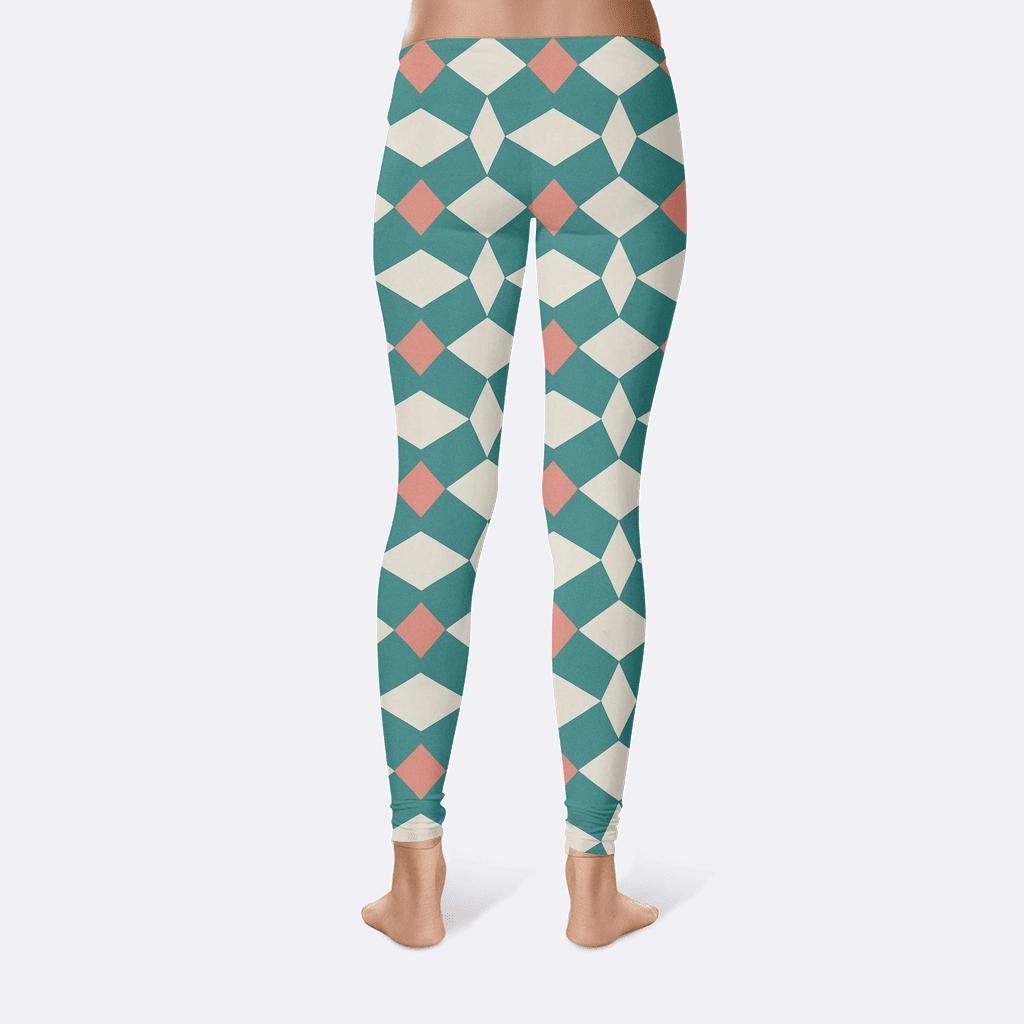 Kite Diamond Interlock Chain high-waist leggings