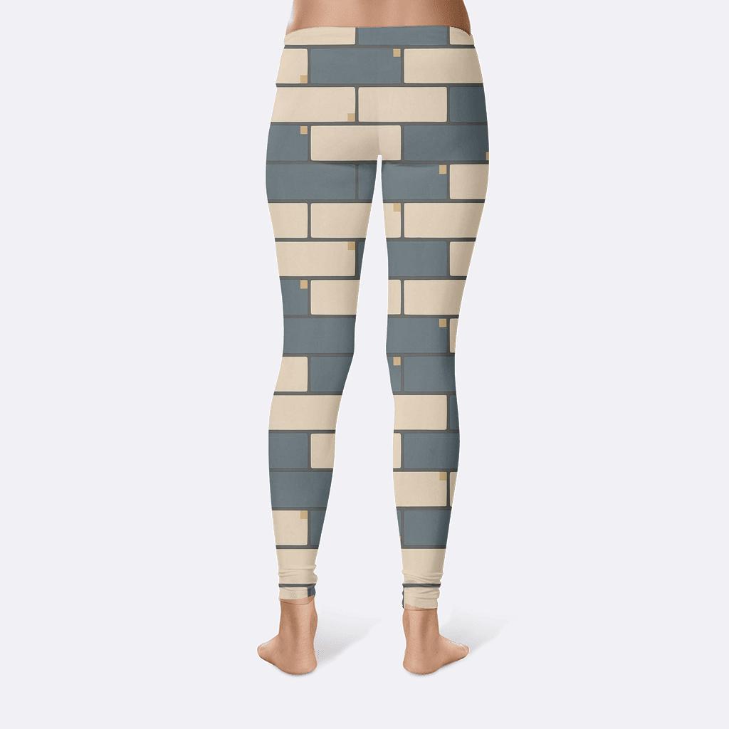 Offset Brick Starfield comfortable yoga leggings