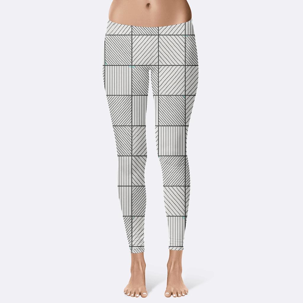 Crosshatch Drift Matrix comfortable yoga leggings