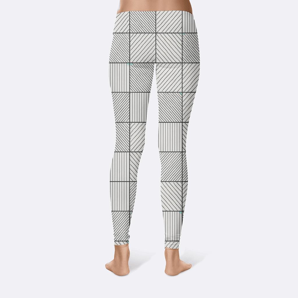 Crosshatch Drift Matrix comfortable yoga leggings